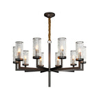 Modern Minimalist Glass Island Chandelier - Luxury Ceiling Light