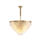 Minimalist Full-Copper Chandelier - Luxury Ceiling Light