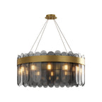 Luxury Glass Ceiling Chandelier - Modern Traditional Design