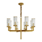 Modern Minimalist Glass Island Chandelier - Luxury Ceiling Light