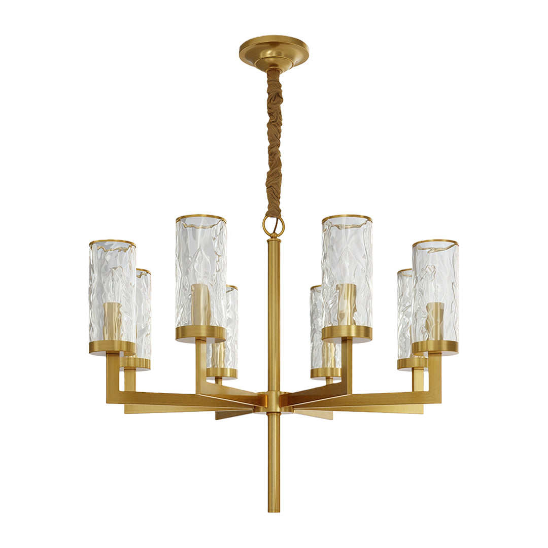 Modern Minimalist Glass Island Chandelier - Luxury Ceiling Light