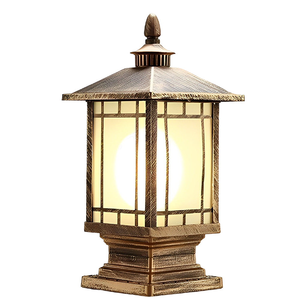 Modern Waterproof Outdoor Street Light Pillar