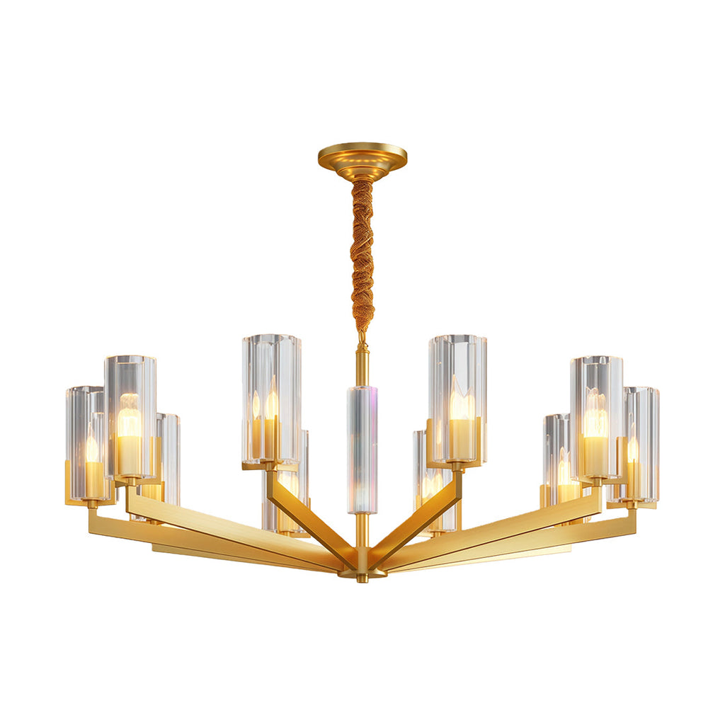 Luxury American-Style Candle Chandelier Ceiling Light