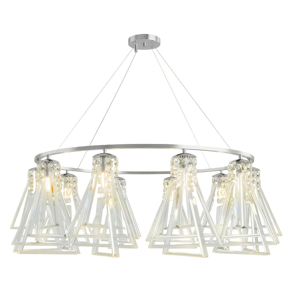 Modern Minimalist Crystal Chandelier Ceiling Light