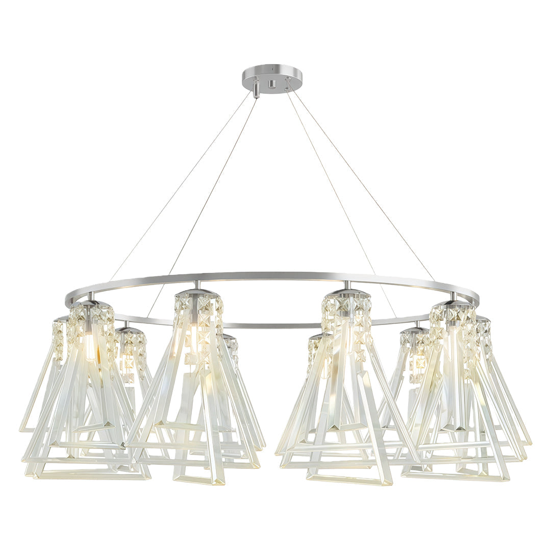 Modern Minimalist Crystal Chandelier Ceiling Light