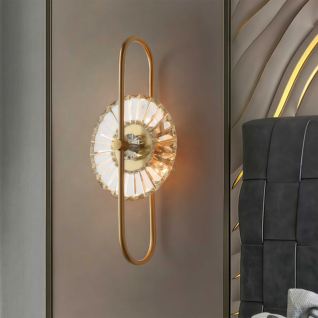 Luxury Crystal LED Wall Sconce Light