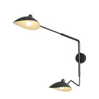 Contemporary Industrial Swing Arm Wall Lamp - Full Spectrum Lighting