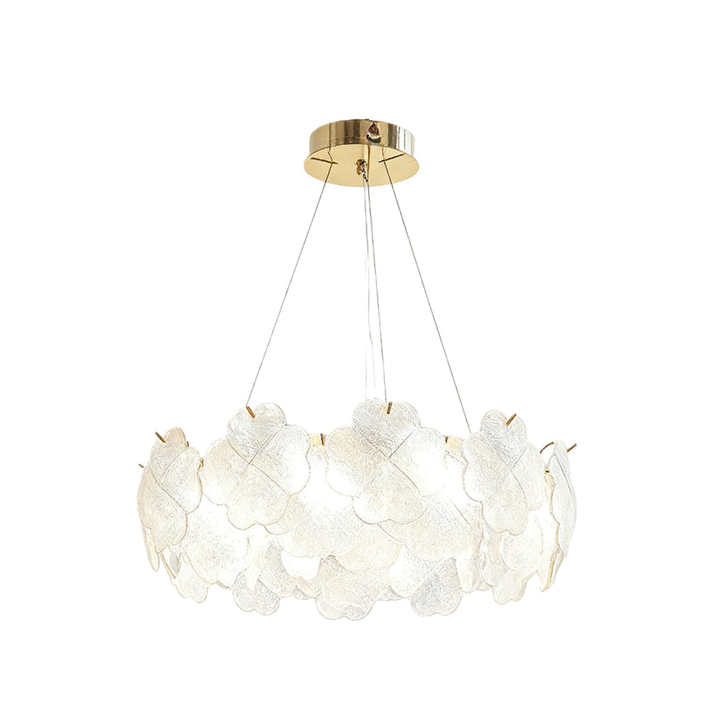 Premium French Floral Glass Chandeliers for Elegant Ceilings
