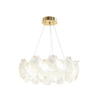 Premium French Floral Glass Chandeliers for Elegant Ceilings
