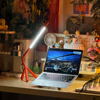 Rotatable LED Table Lamp with Three Legs - Eye-Care Accent Lighting