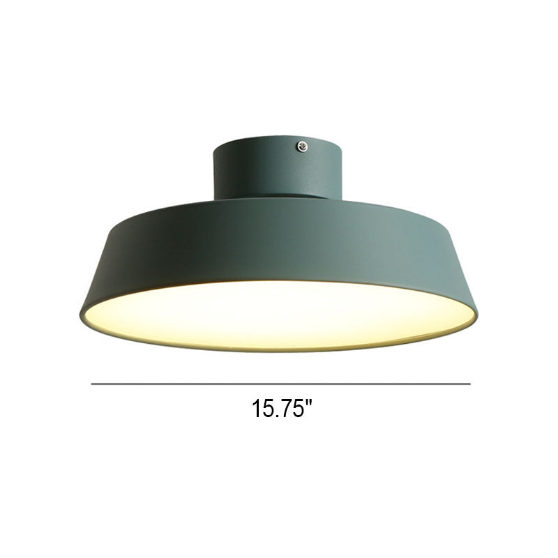 Nordic Minimalist Round Iron LED Ceiling Light