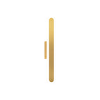 Modern Oval Linear Wall Light - Minimalist Design