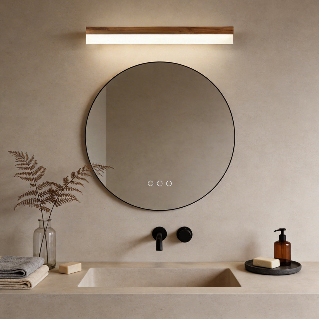 Premium LED Bath Bar Vanity Light with Plastic Shade