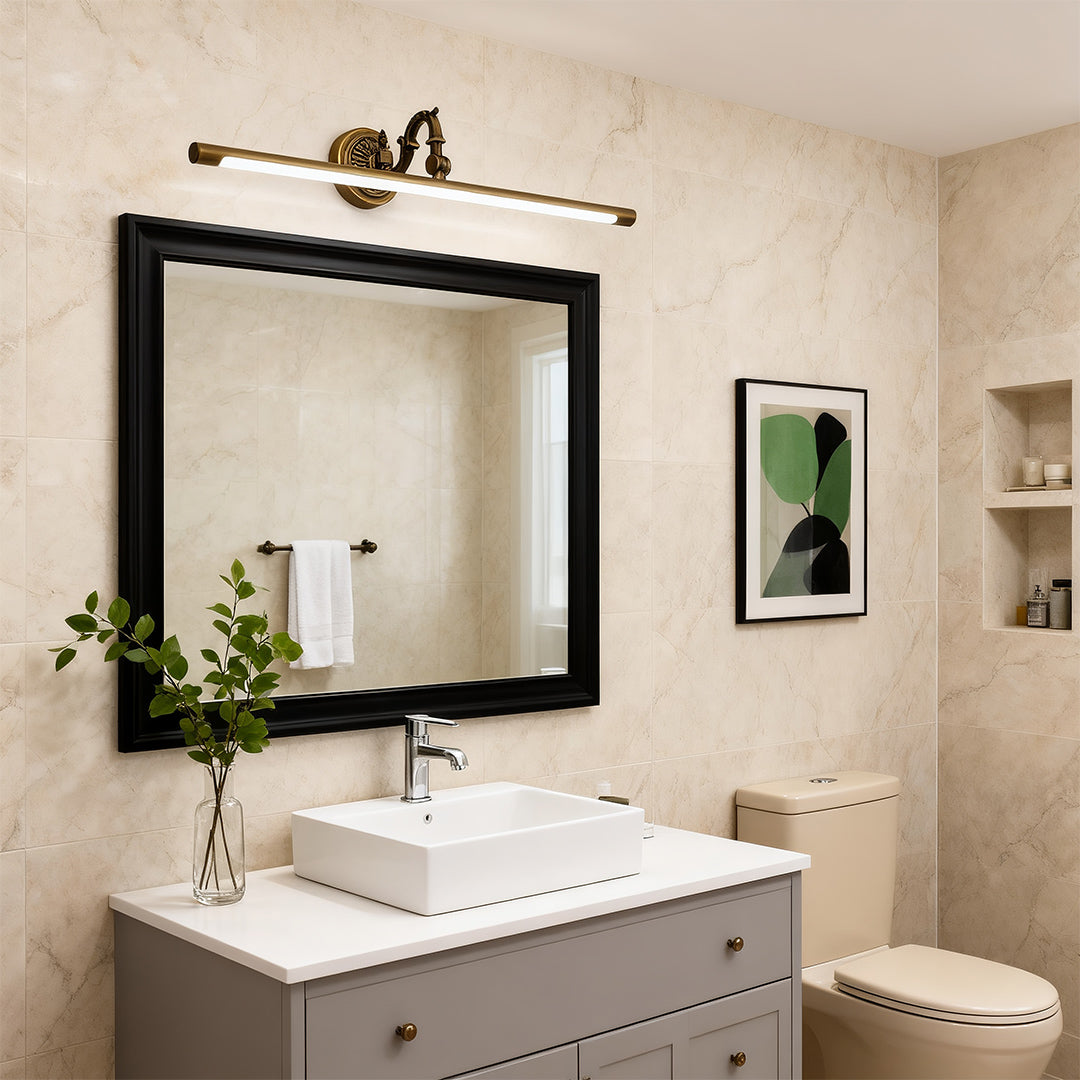 Premium LED Vanity Light with Metal and Acrylic for Bathrooms
