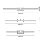 Modern Minimalist Linear LED Vanity Light for Bathrooms