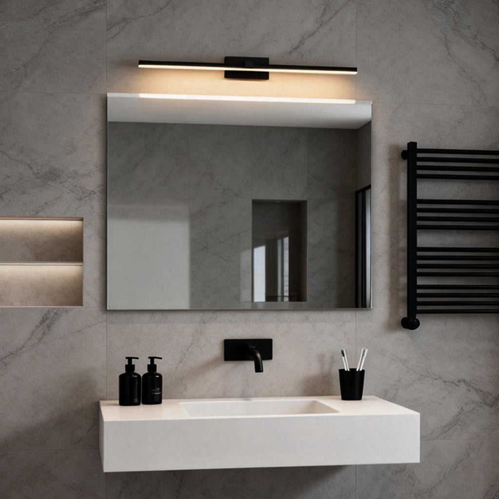 Modern Minimalist Linear LED Vanity Light for Bathrooms