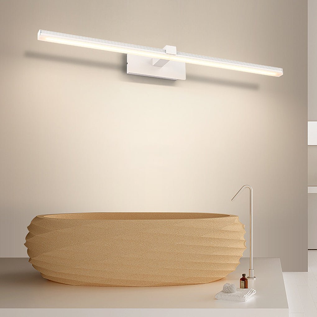 Modern Minimalist Linear LED Vanity Light for Bathrooms