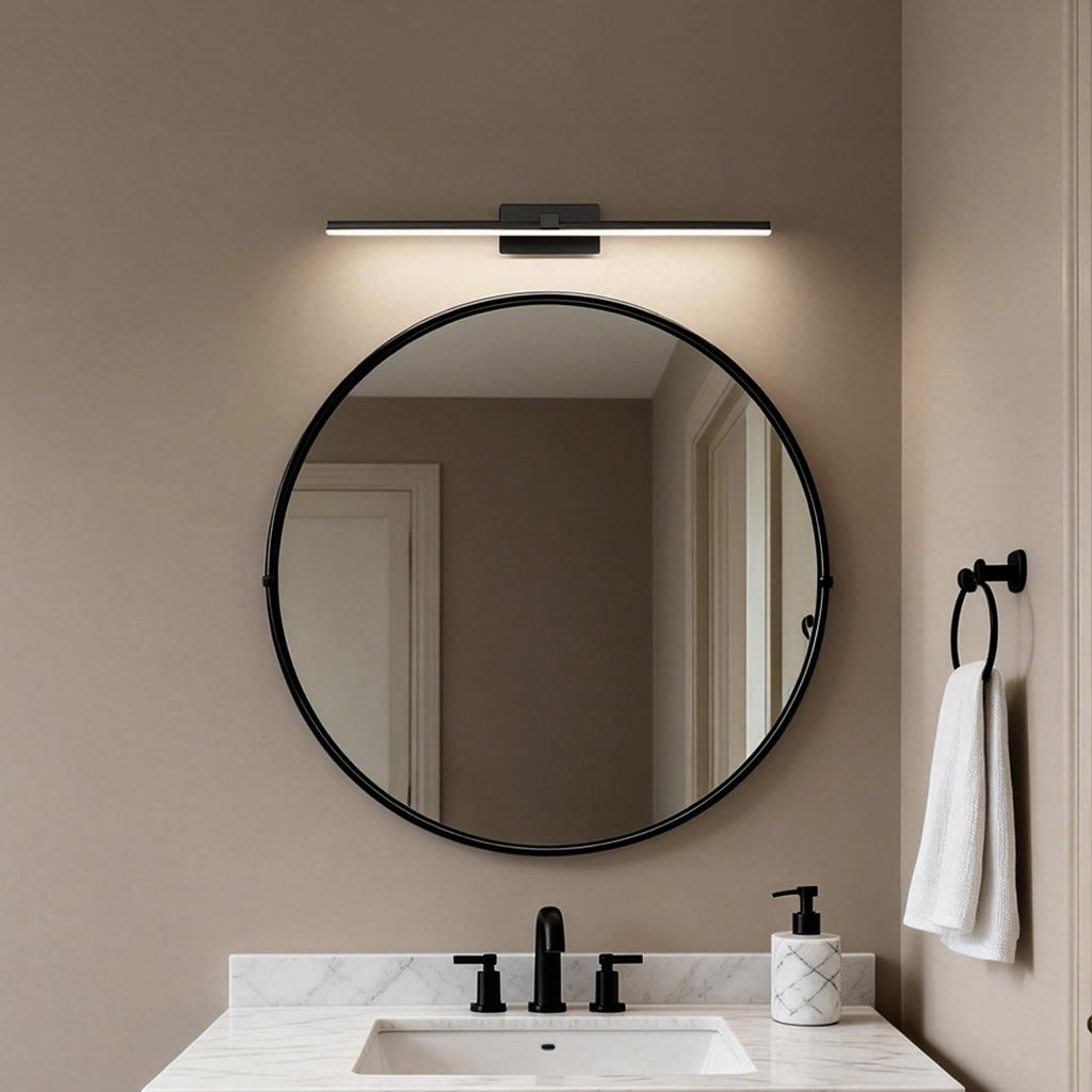 Modern Minimalist Linear LED Vanity Light for Bathrooms