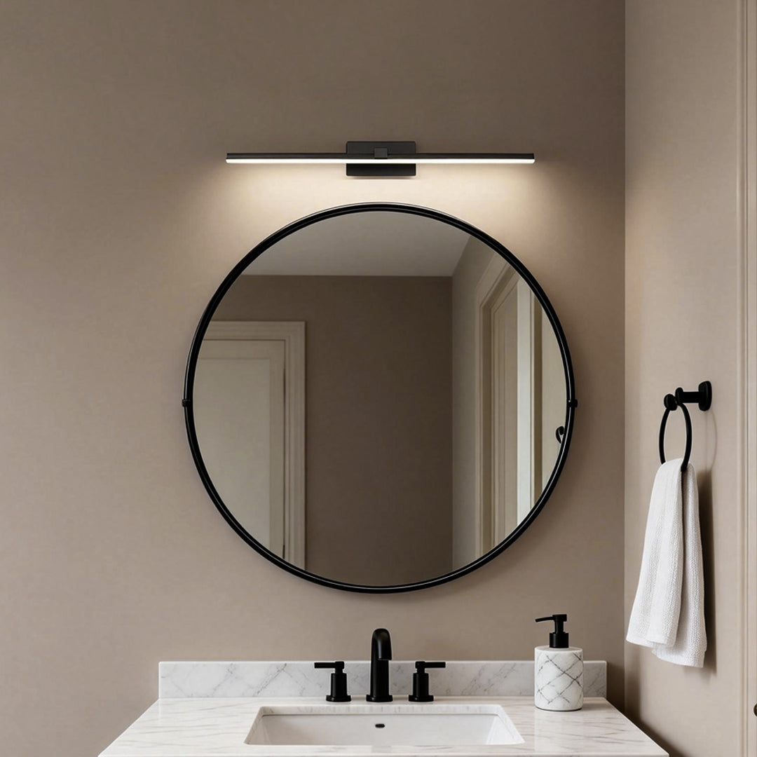 Modern Minimalist Linear LED Vanity Light for Bathrooms