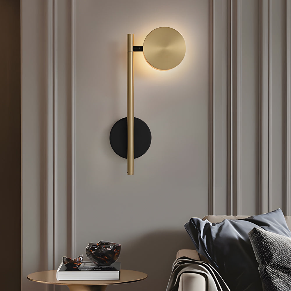 Adjustable LED Wall-Mounted Luxury Metal Bedside Lamp