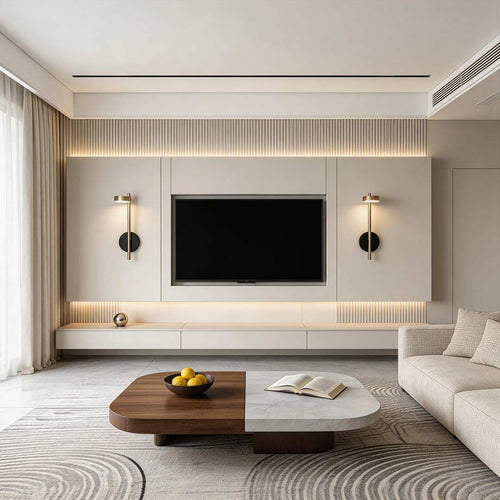 Adjustable LED Wall-Mounted Luxury Metal Bedside Lamp