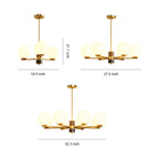 Modern Minimalist Chandelier - Artistic Ceiling Light