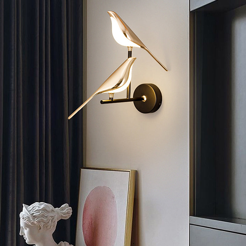 Nordic Bird Wall Light - Minimalist LED Decor