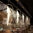 Modern Gold Accent Origami Crane Wall Light
