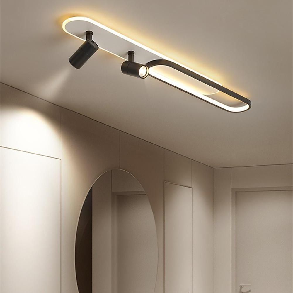 Modern Adjustable LED Ceiling Spotlight - Metal Design