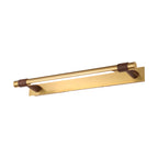 Rotatable Black and Gold Bathroom Vanity Light