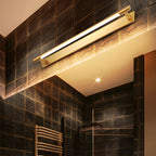 Rotatable Black and Gold Bathroom Vanity Light