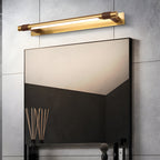 Rotatable Black and Gold Bathroom Vanity Light
