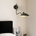 Contemporary Industrial Swing Arm Wall Lamp - Full Spectrum Lighting