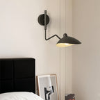 Contemporary Industrial Swing Arm Wall Lamp - Full Spectrum Lighting