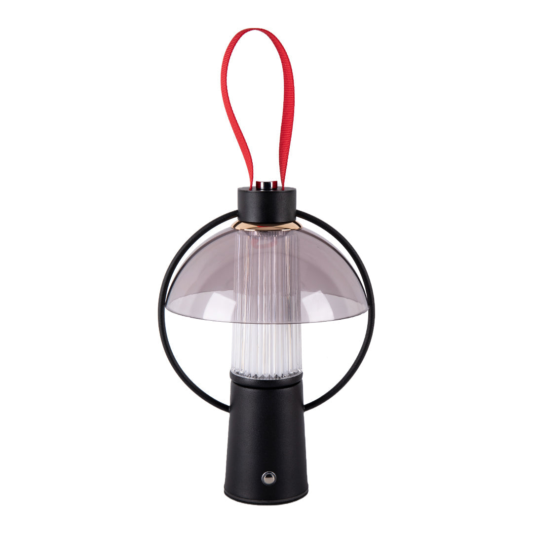 Premium Circle Table Lamp with Iron Base and Acrylic Shade