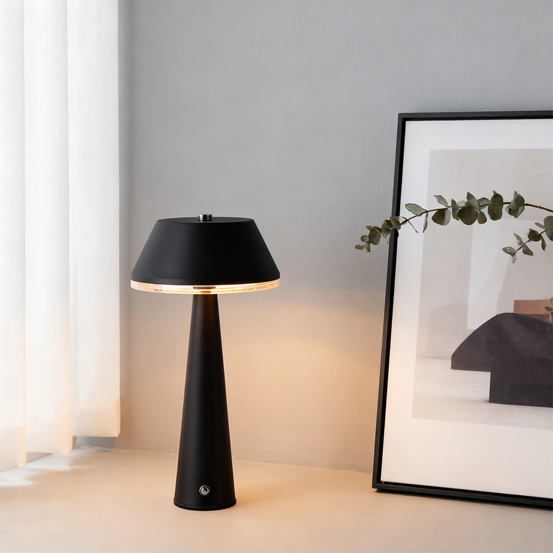 Premium Portable Rechargeable Cordless Table Lamp - Modern Design