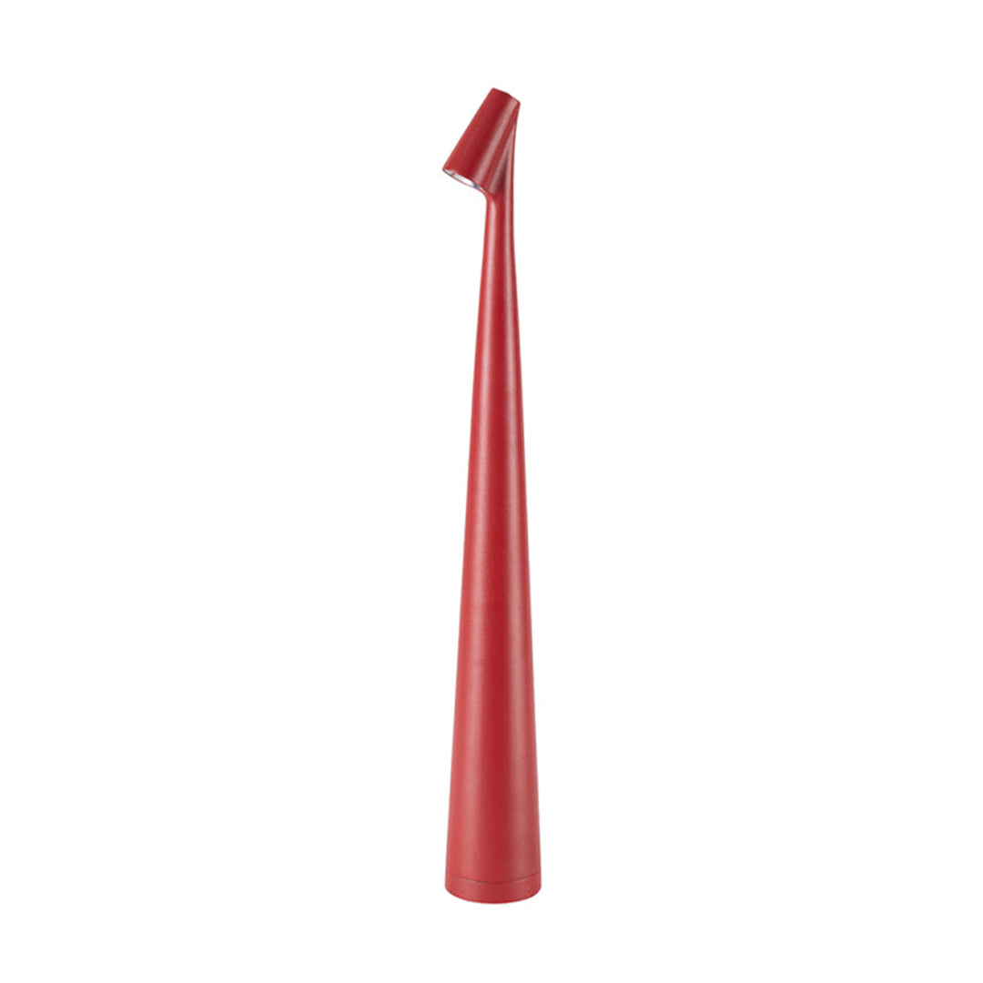 Modern Dimmable LED Cone Table Lamp - Metal Design