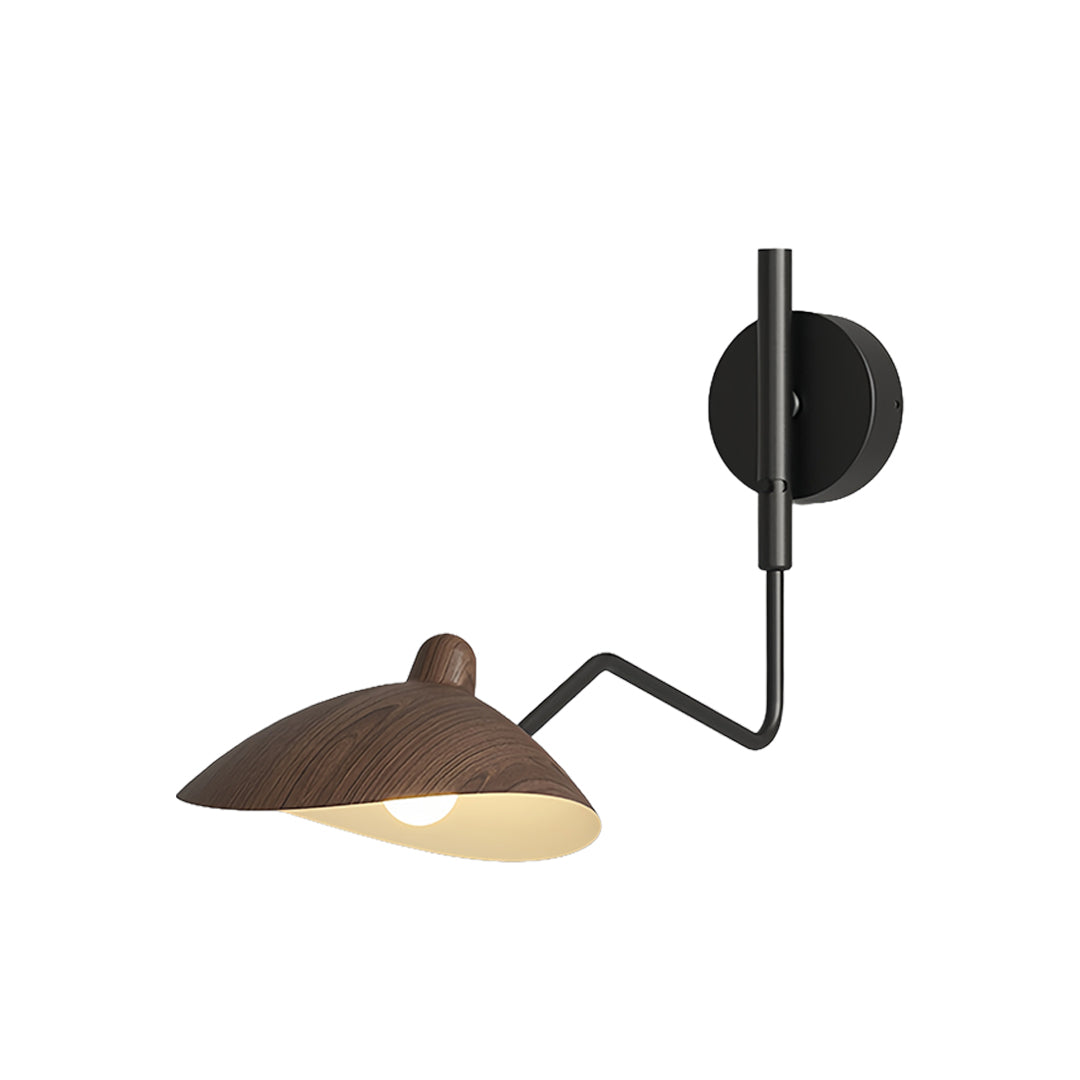 Contemporary Industrial Swing Arm Wall Lamp - Full Spectrum Lighting
