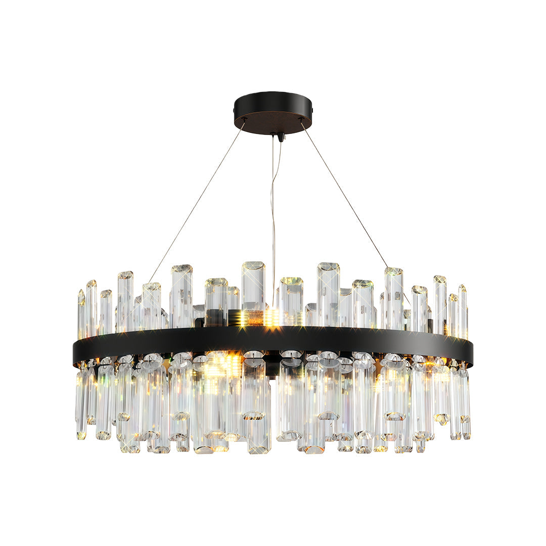 Nordic Crystal Chandelier - Elegant Ceiling Light