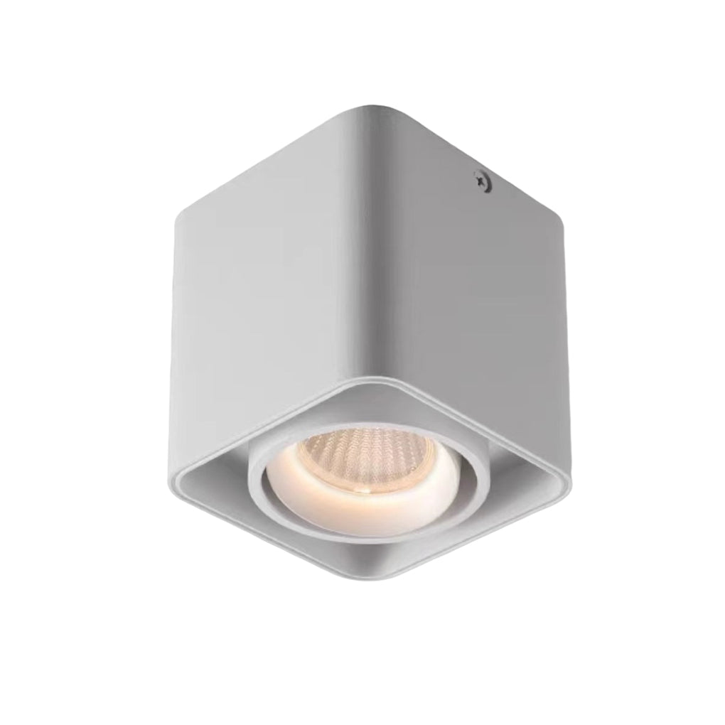 Square LED Surface-Mounted Ceiling Spotlight
