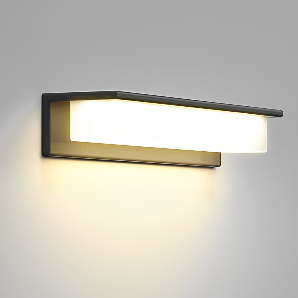 Premium Waterproof LED Rectangular Wall Light for Front Porches