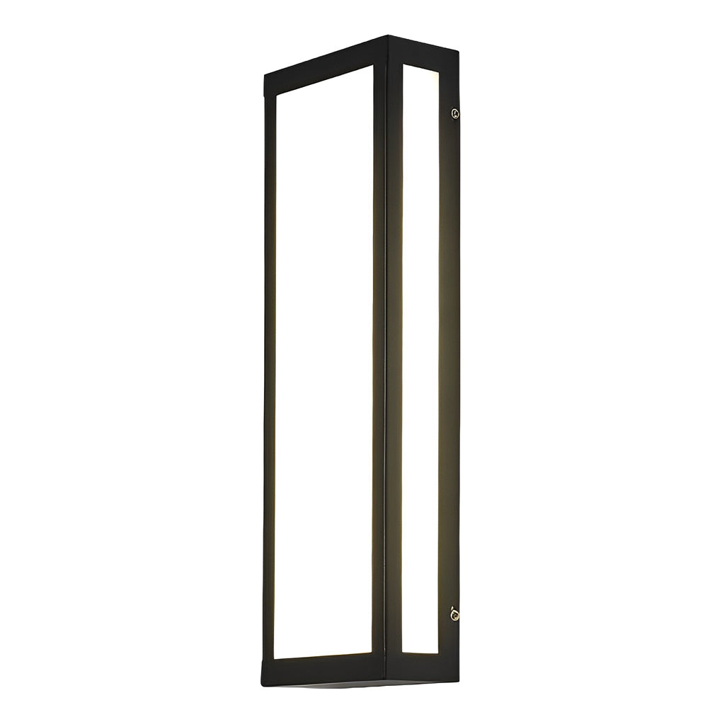 Modern Waterproof LED Rectangle Outdoor Wall Light