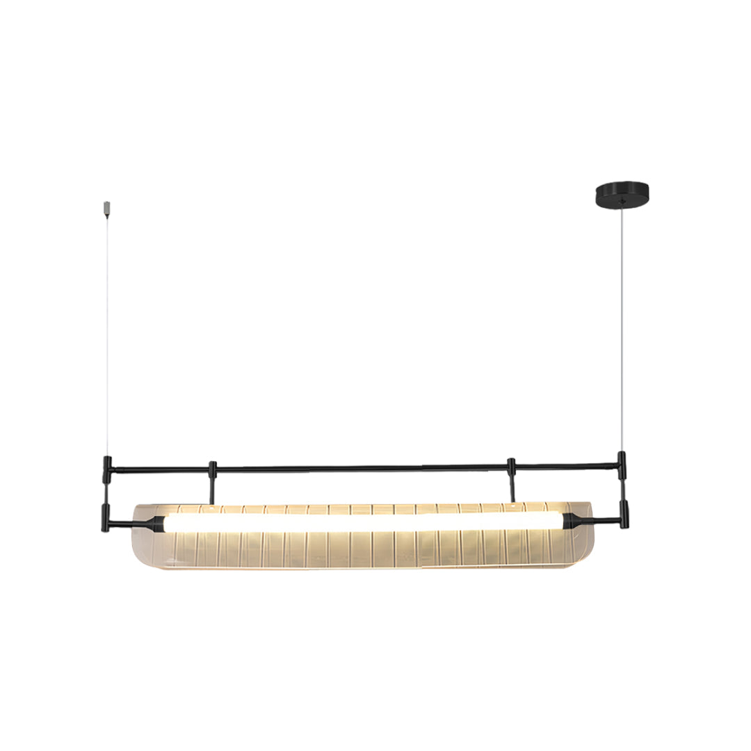 Nordic Minimalist Linear Pendant Ceiling Light - Long Strip Design