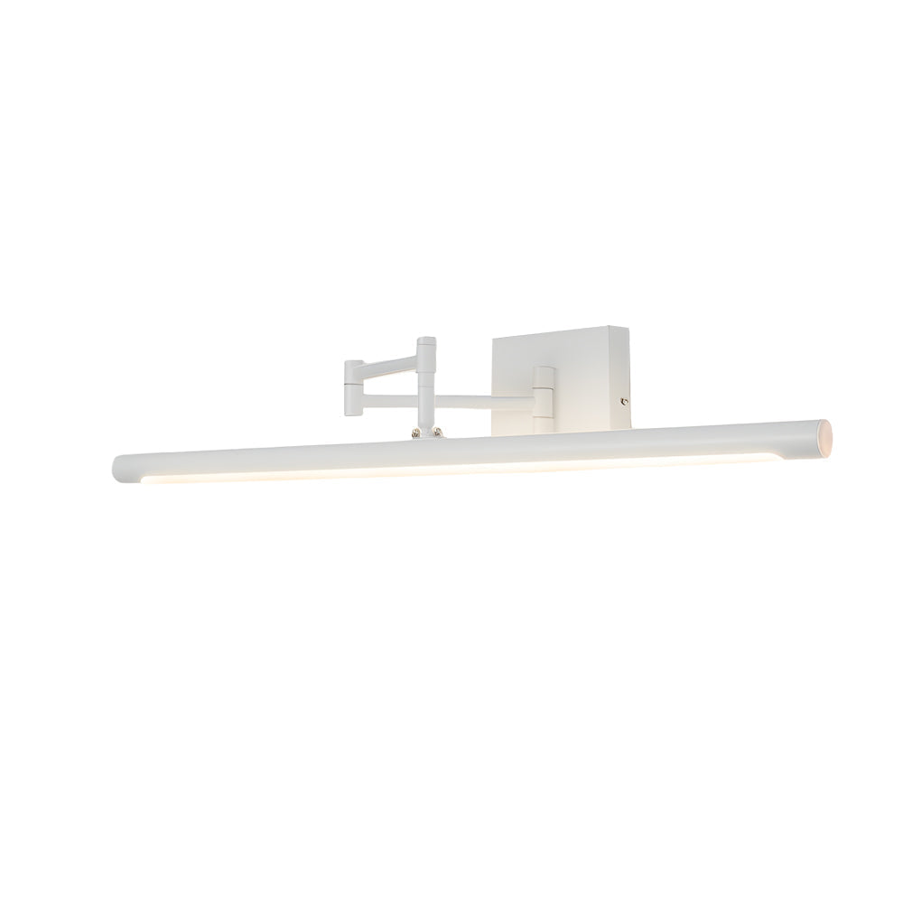 Premium Black Metal Swing Arm Vanity Light for Bathroom