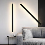 Modern Black Waterproof LED Wall Sconce for Outdoor Use