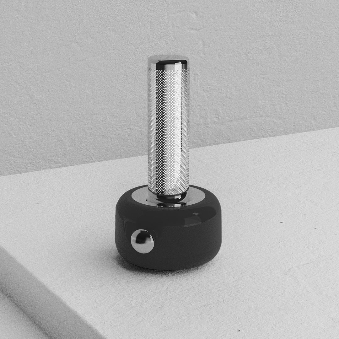 Premium Metal RGB Ambient Table Lamp - Sleek Minimalist Design