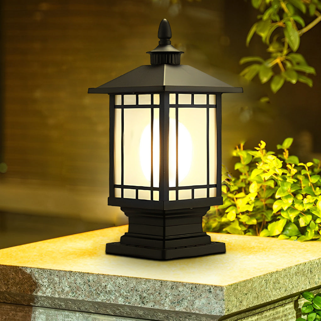 Modern Waterproof Outdoor Street Light Pillar