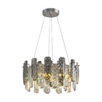 Modern Crystal Ceiling Light with Eye Protection
