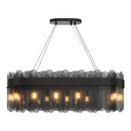 Luxury Glass Ceiling Chandelier - Modern Traditional Design