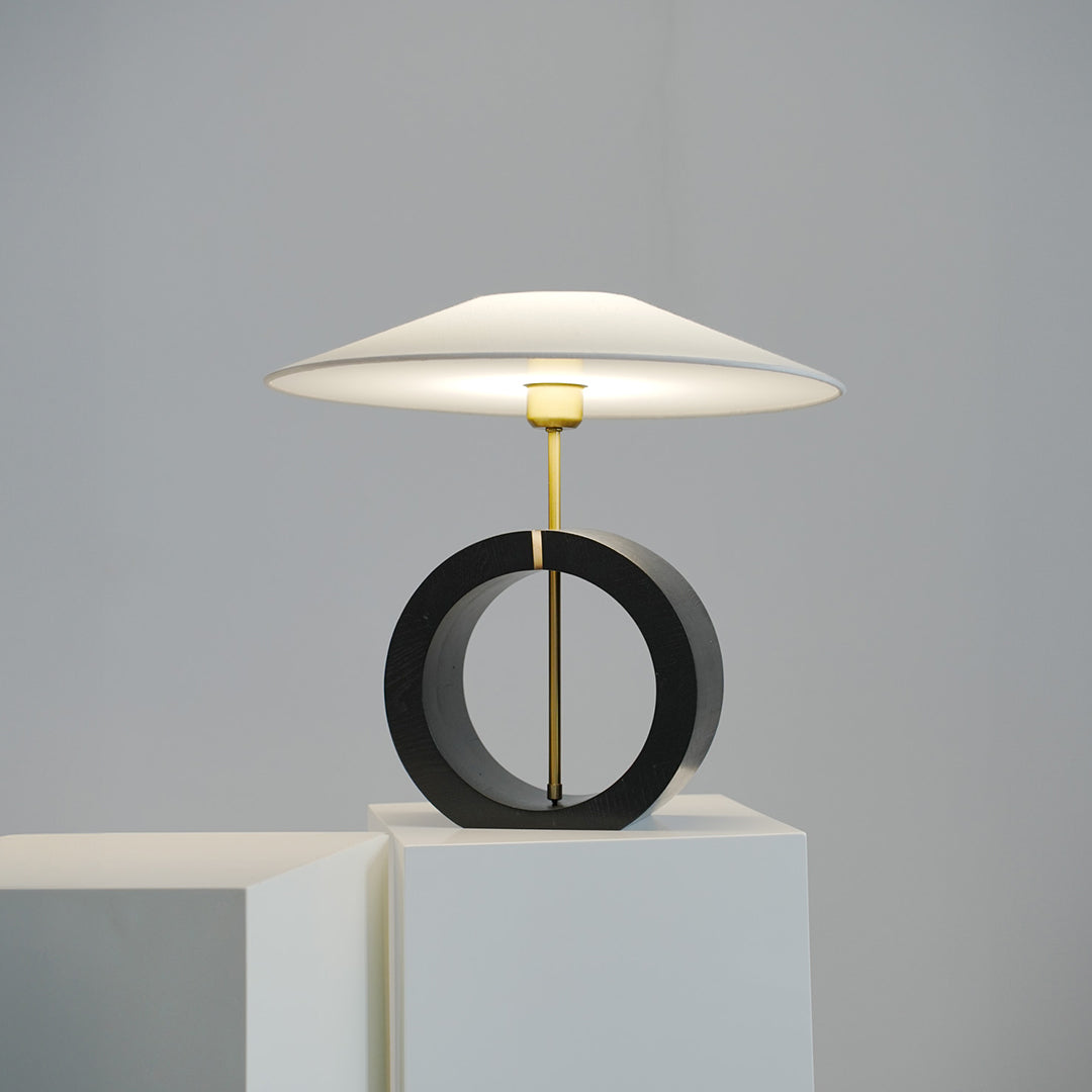 Premium Natural Wood Nordic Minimalist Table Lamp